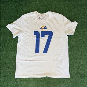 Nike Puka Nacua Los Angeles Rams White Tee Men Size XL